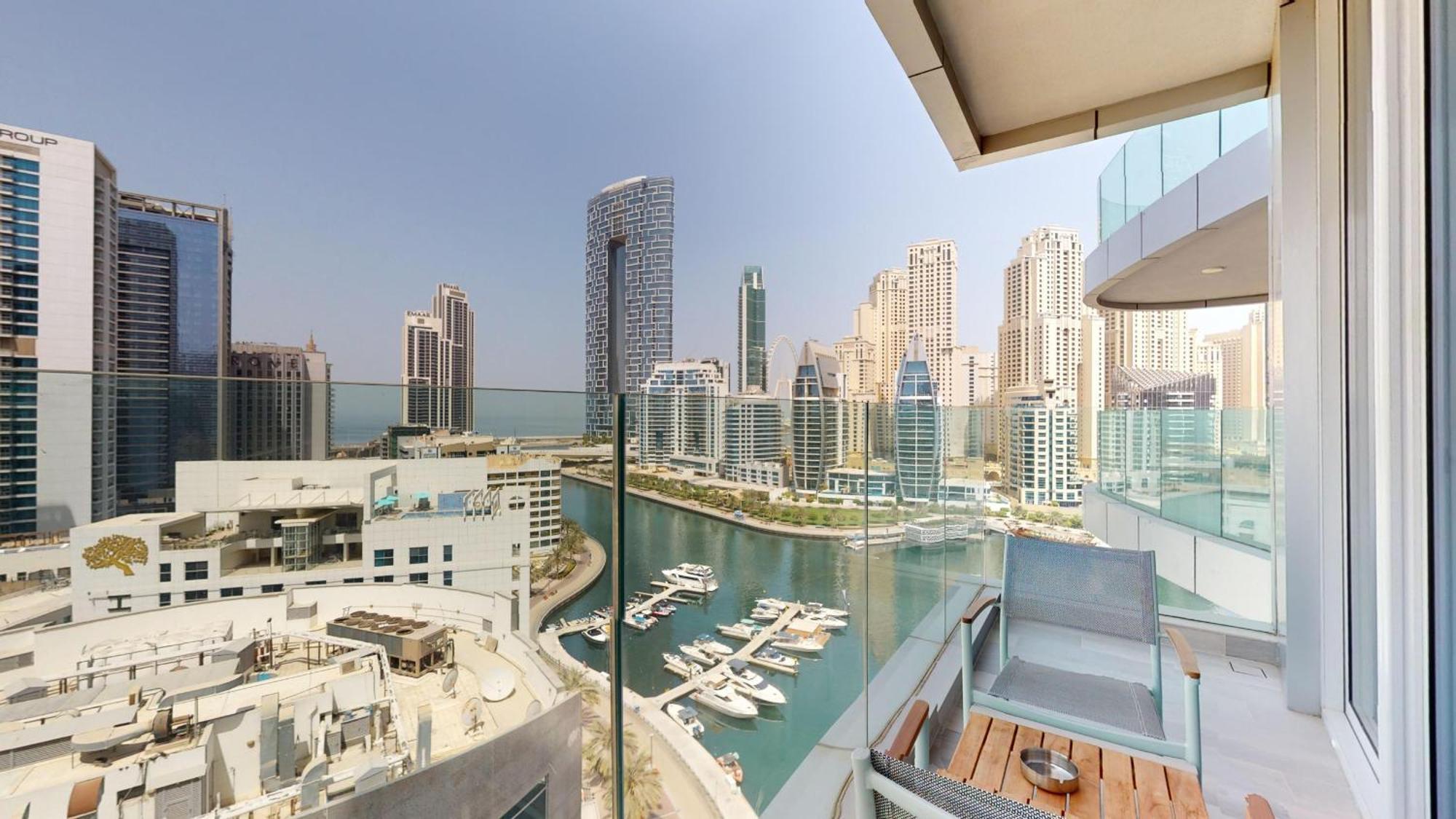 Primestay - Spacious Studio In Dubai Marina With Marina View 외부 사진